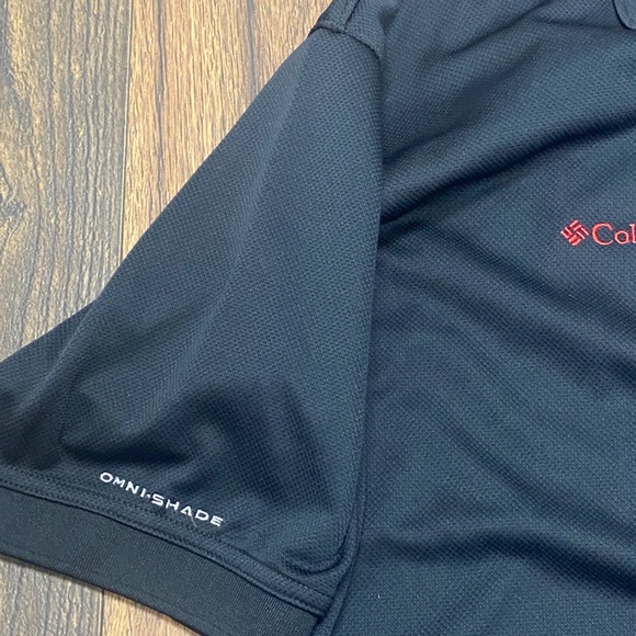 Columbia PFG Fishing Shirt Mens Medium Short Sleeve Alabama Football Omni-Shade - Picture 3 of 7